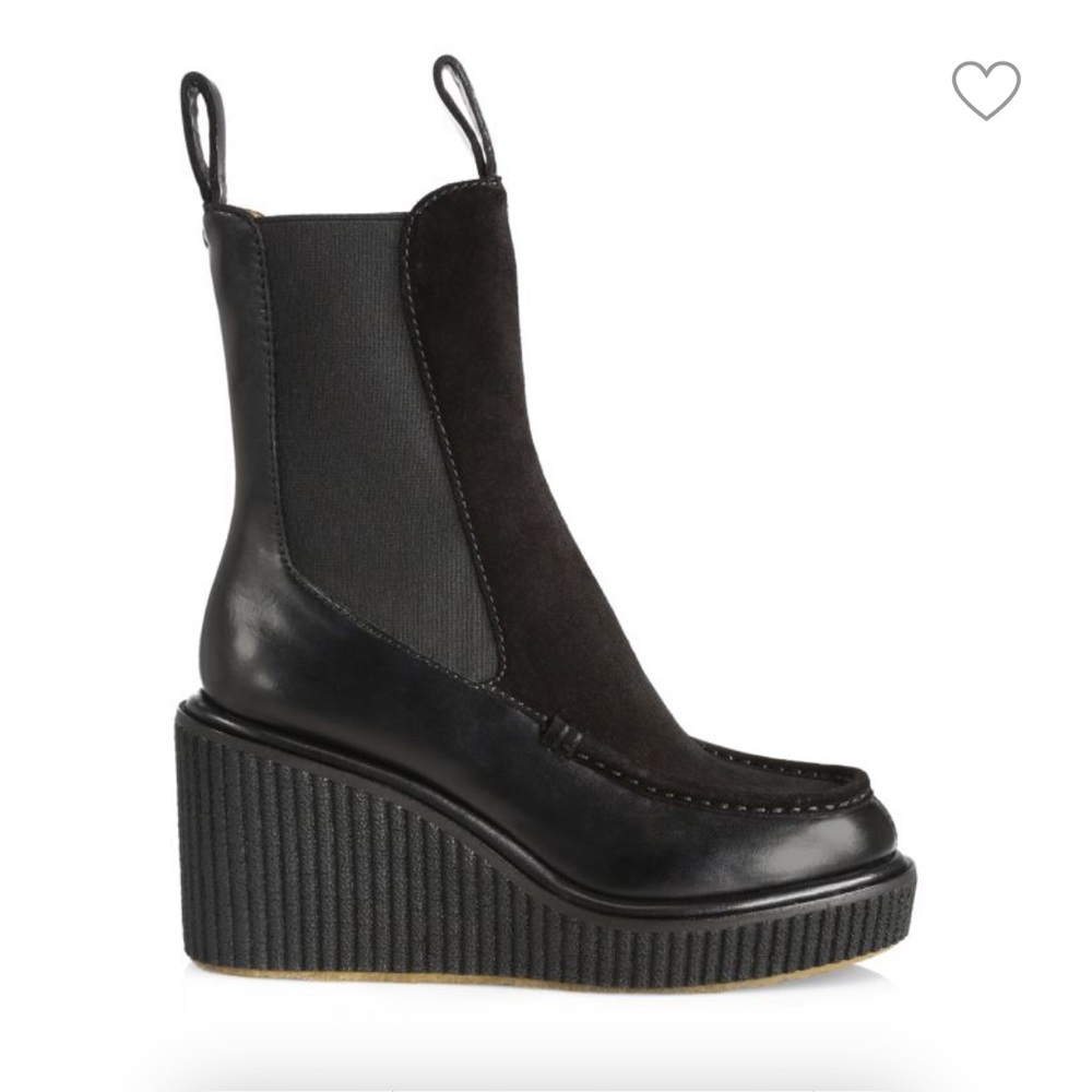 RAG & BONE
Sloane Suede & Leather Chelsea Boots size 36.5 black